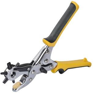 得力皮带打孔器腰带打孔钳家用三合一圆环孔打洞冲孔包包打眼神器