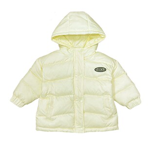 女童羽绒服90白鸭绒儿童冬季外套中长款杜邦三防加厚保暖连帽男童