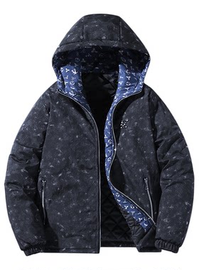 欧洲潮牌棉服男2025新款冬季棉衣