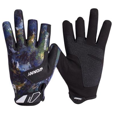 蜗牛钓鱼手套男夏季垂钓装备飞磕