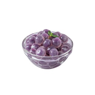 紫薯粉圆夹心小芋圆珍珠商用芋泥桶小料甜品丸子材料马蹄冰粉配料