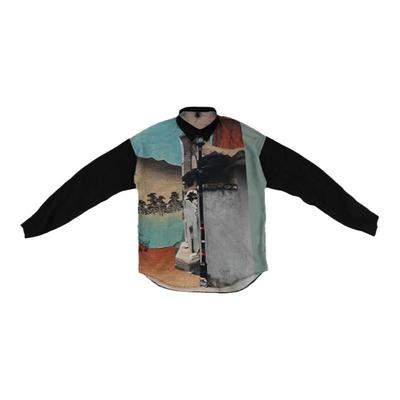 原创长袖日系复古衬衣断码特价