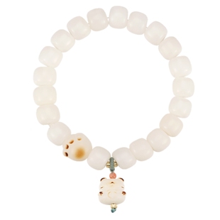 AJIDOU阿吉豆手链女款猫爪菩提手串小众轻奢饰品生日礼物高级串珠