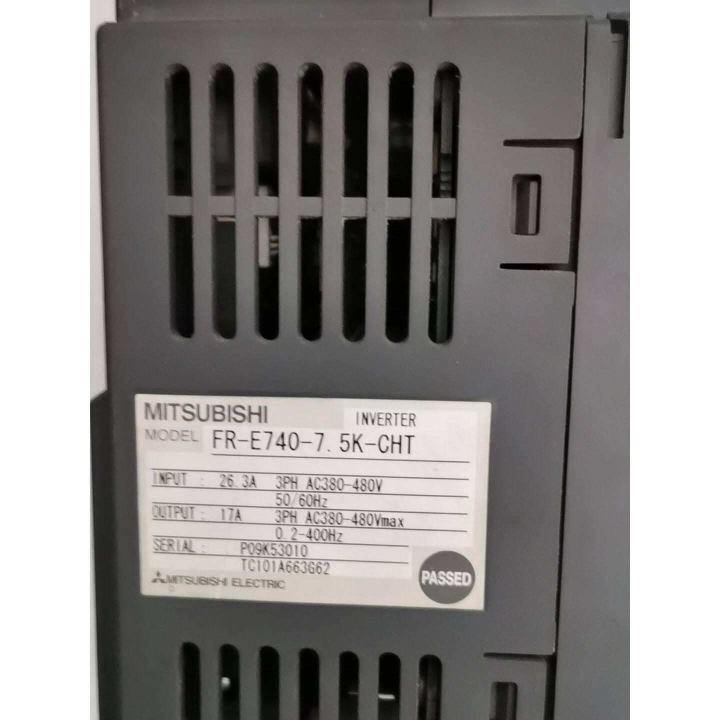 议价拆机三菱变频器FR-E740-7.5K-CHT 7.5KW