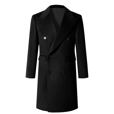 GIEVESCHARLE羊绒混纺大衣