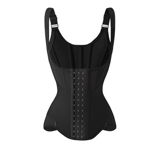 MISTHIN21根鱼骨强力束腰收腹上衣托胸双层塑形挺背收赘肉塑身衣