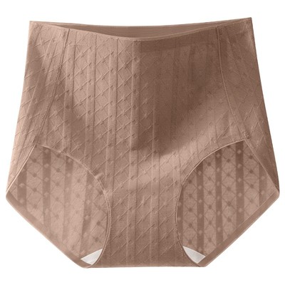 芬腾高腰收腹无痕内裤女纯棉新款