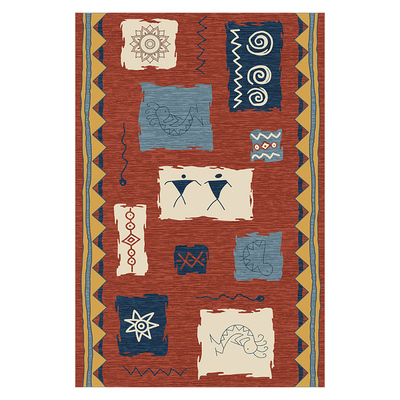 简约风几何家用水洗定制门厅地垫