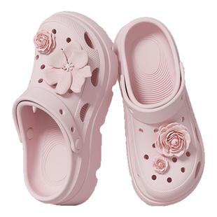 eva手术室医用拖鞋洞洞鞋女款2025新款夏季防滑防臭踩屎感男凉拖