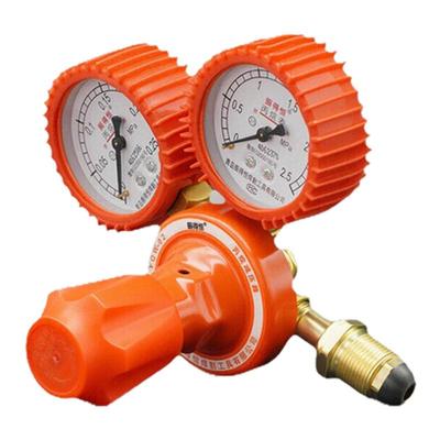 丙烷压力表煤气减压阀液化气表乙炔表防摔氧气表工业级氧气减压器