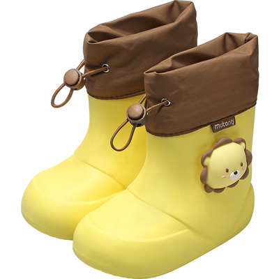 牧童中帮动物童趣雨靴
