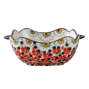 水煮鱼酸菜鱼大盆碗陶瓷大碗家用高颜值毛血旺专用碗大号双耳汤碗