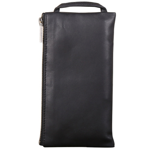 深山九处绵羊皮横款钱包钱夹卡包手机包 真皮休闲收纳小包 男女款