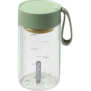 富光便携塑料水杯女生咖啡杯高颜值学生儿童运动杯子tritan带茶隔