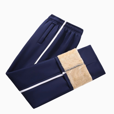 加绒加厚冬装校服裤春秋保暖校裤