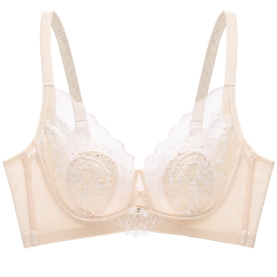 MYBODY性感蕾丝小胸透气文胸