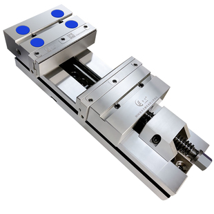 霄空四代快换钳口精密虎钳CNC加工中心台虎钳角固式平口钳