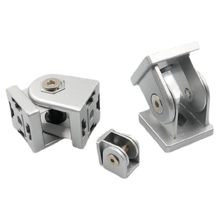 活动铰链连接件工业铝型材配件20203030/4040/4545锌合金任意角度