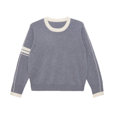 天山羊绒圆领纯羊绒衫