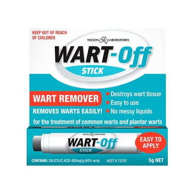 【自营】澳洲Wart-off鸡眼膏5g鸡眼扁平疣去角质茧子祛除药进口
