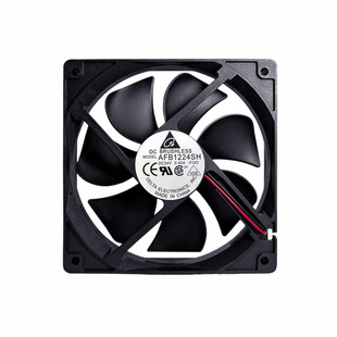 直流12厘米12025静音5V12V/24V48V机箱12038变频器大风量散热风扇