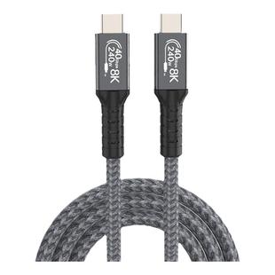 mousmore适用mac笔记本ipad平板pd240w电脑iPhone15双弯头typec全功能数据线3.2雷电4快充8K投屏线40Gbps高清