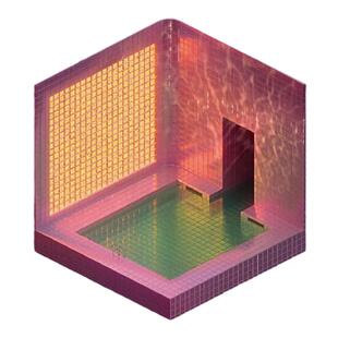 TLP反光贴纸 心情切片 泳池水波浪夕阳立体感场景蒸汽波平面贴纸