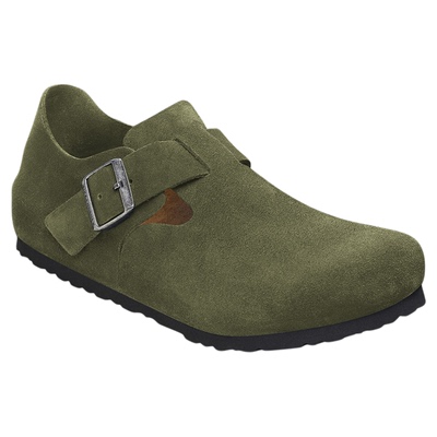 BIRKENSTOCK勃肯绒面低帮休闲鞋