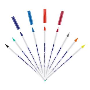 德国edding4600织物笔衣服画画帆布包马克笔防水不掉色布艺彩绘笔