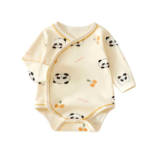 婴儿包屁衣纯棉a类男孩女宝宝秋冬打底长袖连体衣新生婴幼儿衣服