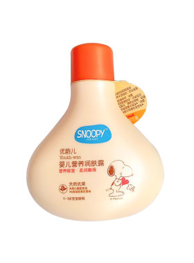 史努比婴儿润肤露蜜保湿身体乳液