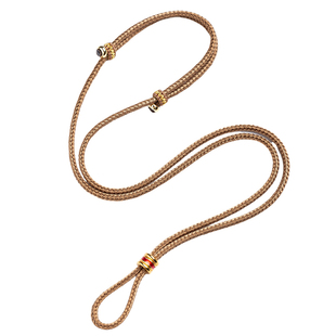 新中式项链沙金古法编绳项链老铺同款绳子八宝罗盘绳绳金锁吊坠绳