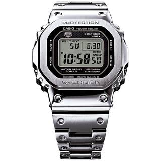 【七夕礼物】卡西欧旗舰店GMW-B5000金属小方块太阳能手表G-SHOCK