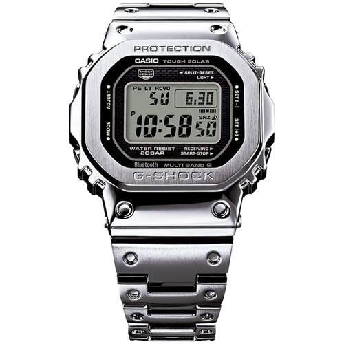 【七夕礼物】卡西欧旗舰店GMW-B5000金属小方块太阳能手表G-SHOCK