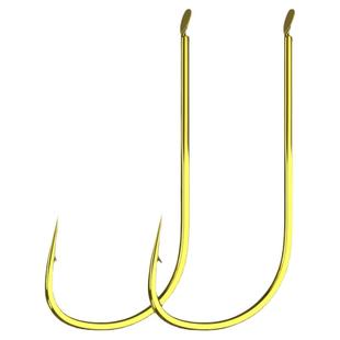 进口散装袖钩超细金袖正品鲫鱼小鱼专用细条鱼钩无倒刺4号3号鱼勾