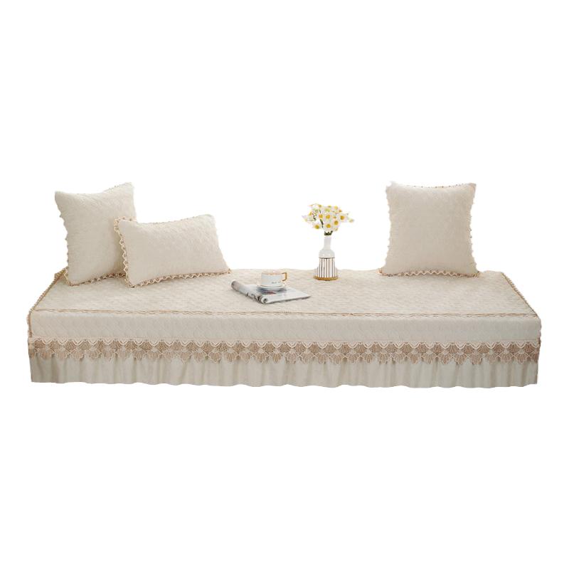 雪尼尔飘窗垫窗台垫四季通用现代装饰阳台垫子主卧布置坐垫可定做