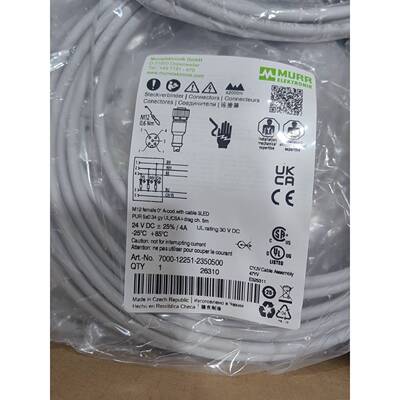 〔议价-可维修〕MURR连接线 7000-12251-2350500