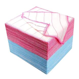 洗碗布抹布不沾油厨房专用易清洗吸水加厚去油百洁布灶台油烟机