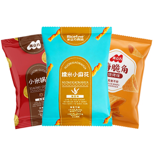尖角脆小米锅巴糯米麻花零食组合