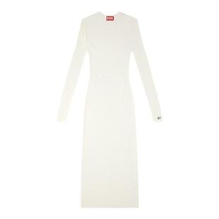 [折扣]DIESEL女士黑色米色挖剪设计修身连衣裙A111760BMAI