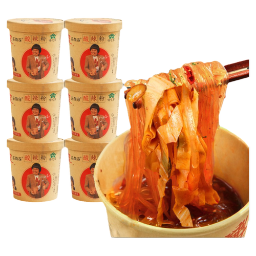 嗨吃家 乐嗨家 酸辣粉6桶装整箱重庆风味方便海吃家网红速食粉丝