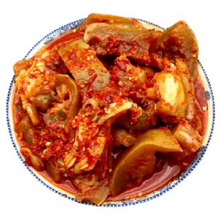 傣味牛皮蹄筋云南特产临沧耿马傣族腌酸肉牛肉牛头蹄孟定下饭小吃