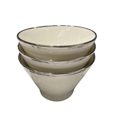 轻奢斗笠碗陶瓷家用饭碗