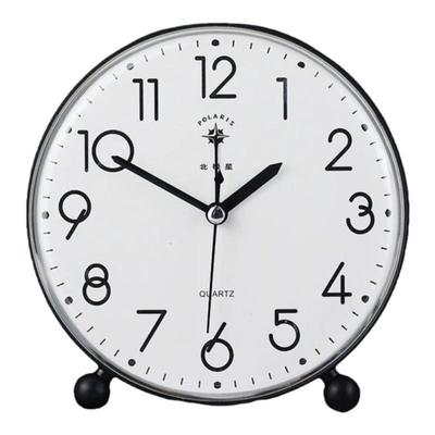 北极星闹钟简约静音老人用台式