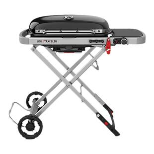 WeberTraveler威焙户外家用燃气烧烤炉子庭院便携烧烤架烤肉炉