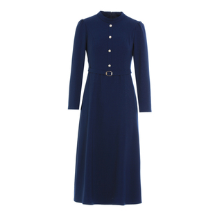 经典故事2026新款春季收腰衬衫连衣裙女小众通勤时髦厅里厅气裙子