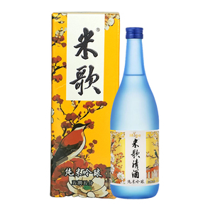 米歌清酒米酒纯米吟酿非日本清酒国产低度微醺精米步合苏超南通