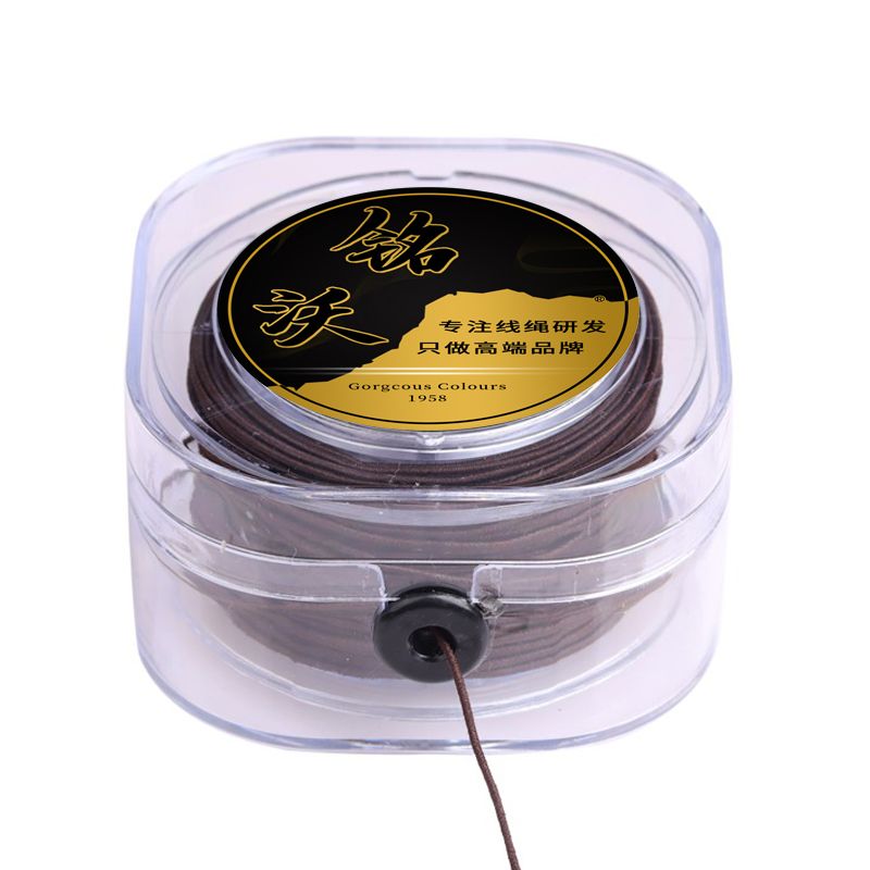 弹力绳串珠绳耐磨牛筋进口手串专用包芯弹力线高端文玩线绳手链绳
