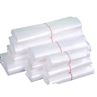 白色食品塑料袋外卖打包方便袋大小号背心手提胶袋一次性透明袋子