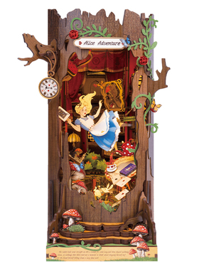 创意桌面摆件高颜值女生拼装小屋